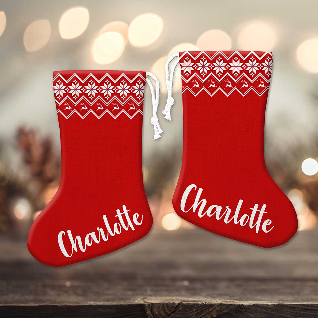 Nordic Personalised Stocking